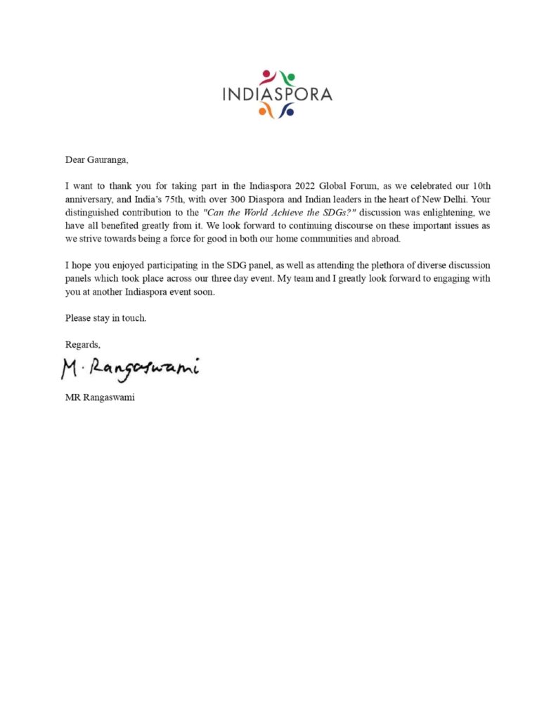 indiaspora letter of appreciation for gauranga das copy page