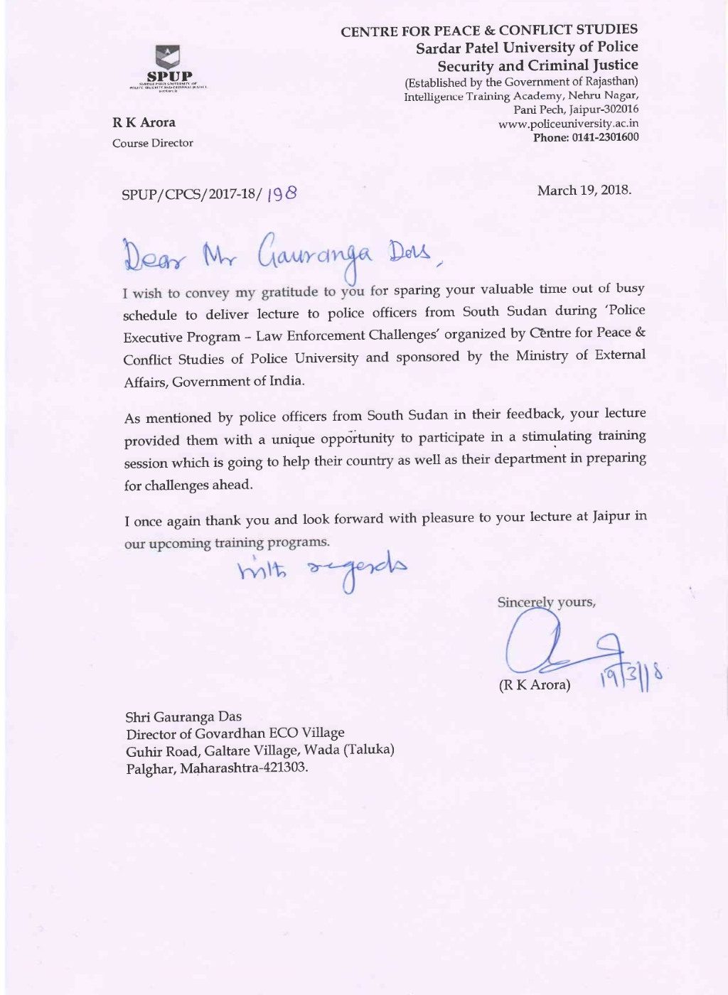 centre for peace and conflict studies page 0001